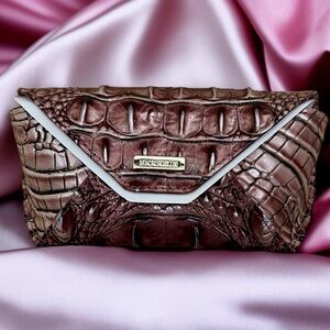 SOLD! Brahmin Leather Dusty Pink Melbourne Eyeglass Case NWT